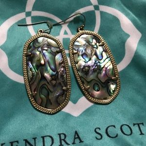 Kendra Scott Abalone Earrings